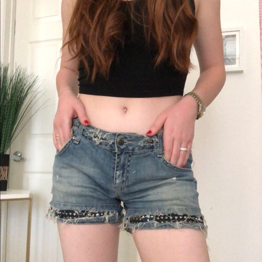 Jean shorts